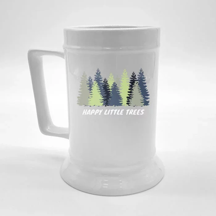 Happy Little Tree Earth Day Bob Style Gift Front & Back Beer Stein