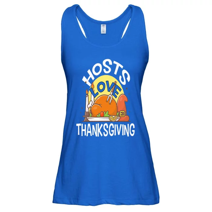 HOSTS Love Thanksgiving for HOST Ladies Essential Flowy Tank