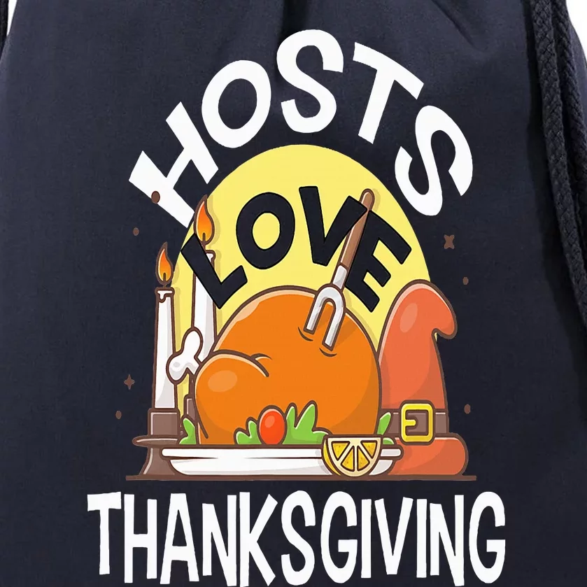 HOSTS Love Thanksgiving for HOST Drawstring Bag