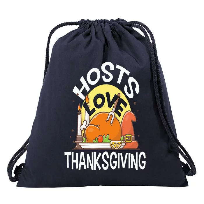 HOSTS Love Thanksgiving for HOST Drawstring Bag