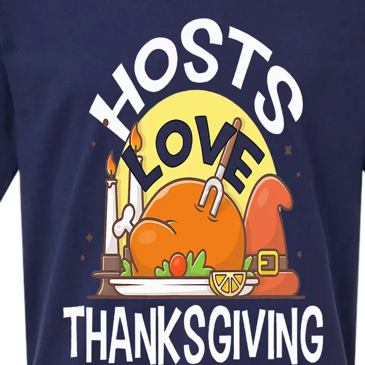 HOSTS Love Thanksgiving for HOST Sueded Cloud Jersey T-Shirt