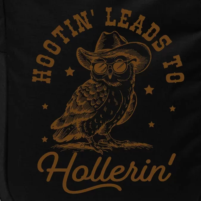 Hootin Leads To Hollerin Impact Tech Backpack