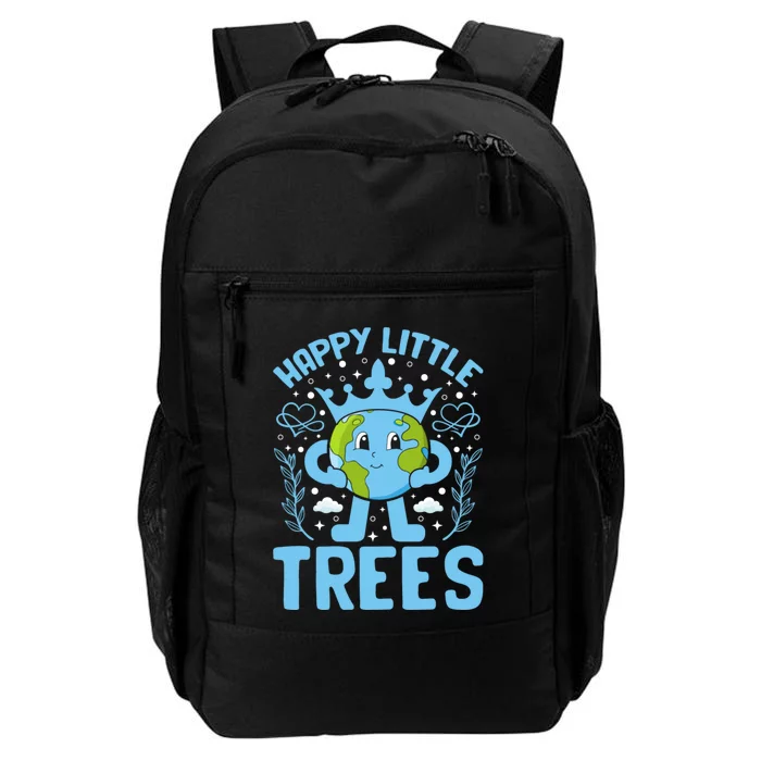 Happy Little Trees Earth Day Celebration Daily Commute Backpack