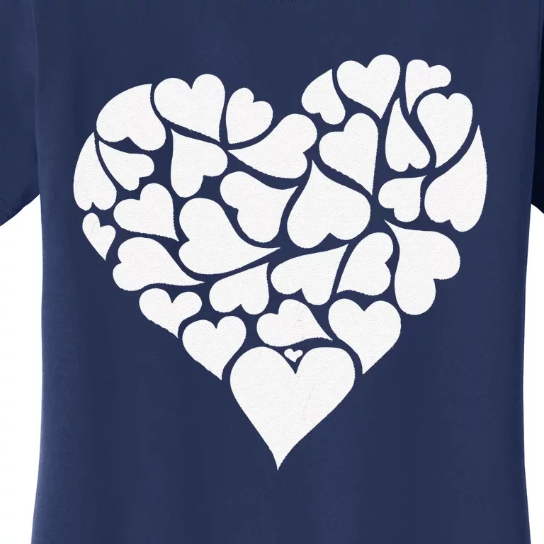 Hearts LOVE Valentine's Day Gift For Women Women's T-Shirt