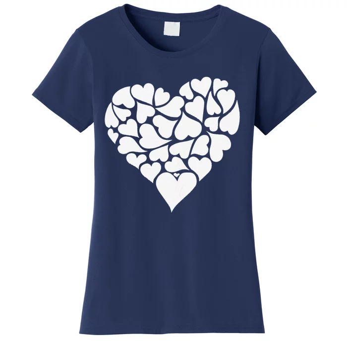 Hearts LOVE Valentine's Day Gift For Women Women's T-Shirt