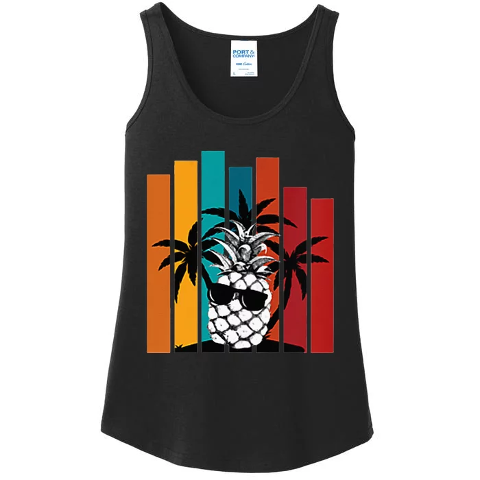 Hang Lose With PineApple Joe Ladies Essential Tank