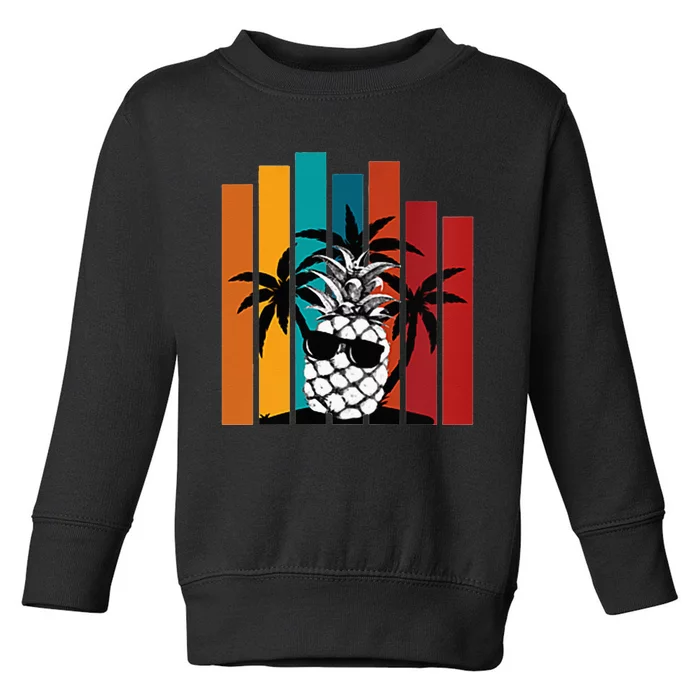 Hang Lose With PineApple Joe Toddler Sweatshirt