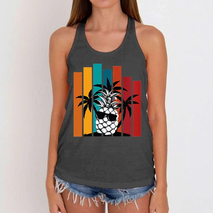 Hang Lose With PineApple Joe Women's Knotted Racerback Tank