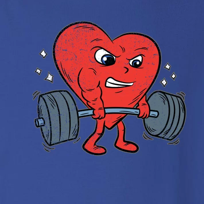 Heart Lifting Workout Valentines Day Cool Gym Bodybuilding Cute Gift Toddler Long Sleeve Shirt