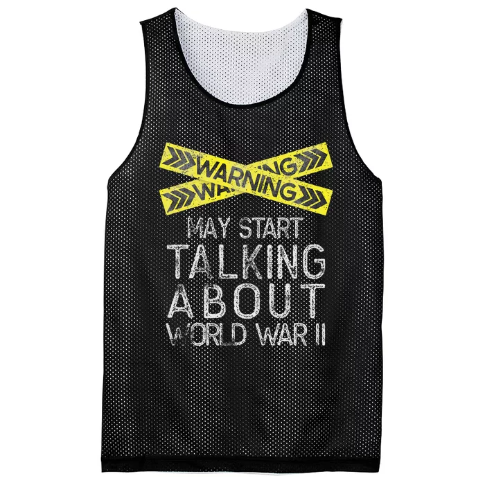 History Lover World War 2 American History Student Mesh Reversible Basketball Jersey Tank