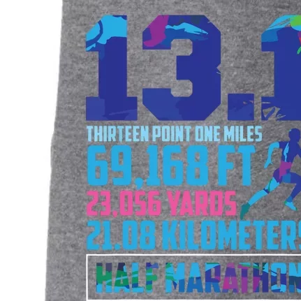 Half Marathon 131 Miles Running Runner Doggie 3-End Fleece Hoodie