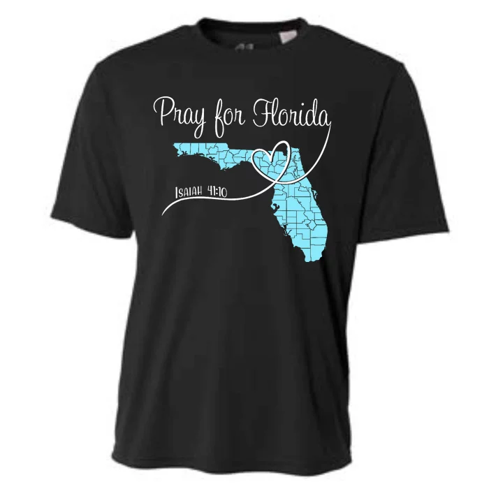 Hurricane Milton 2024 Pray For Florida Cooling Performance Crew T-Shirt