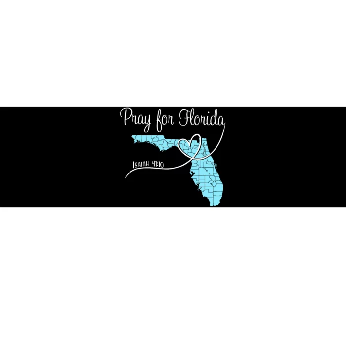 Hurricane Milton 2024 Pray For Florida Bumper Sticker