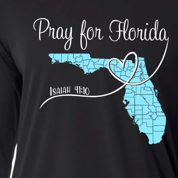 Hurricane Milton 2024 Pray For Florida Cooling Performance Long Sleeve Crew