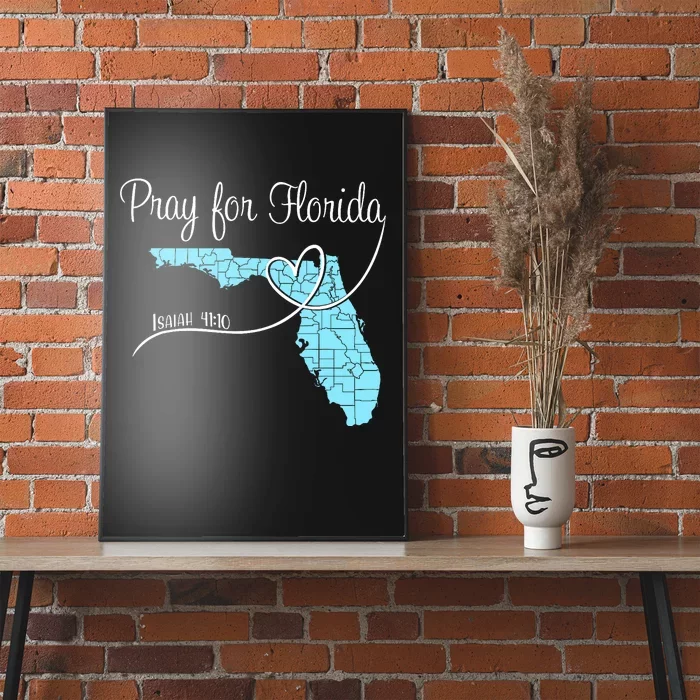 Hurricane Milton 2024 Pray For Florida Poster