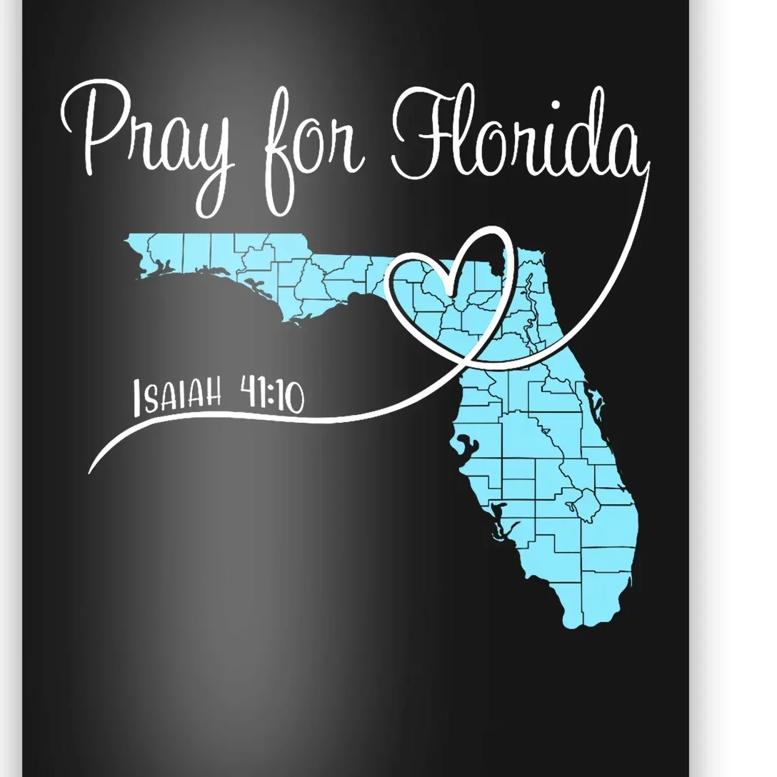 Hurricane Milton 2024 Pray For Florida Poster