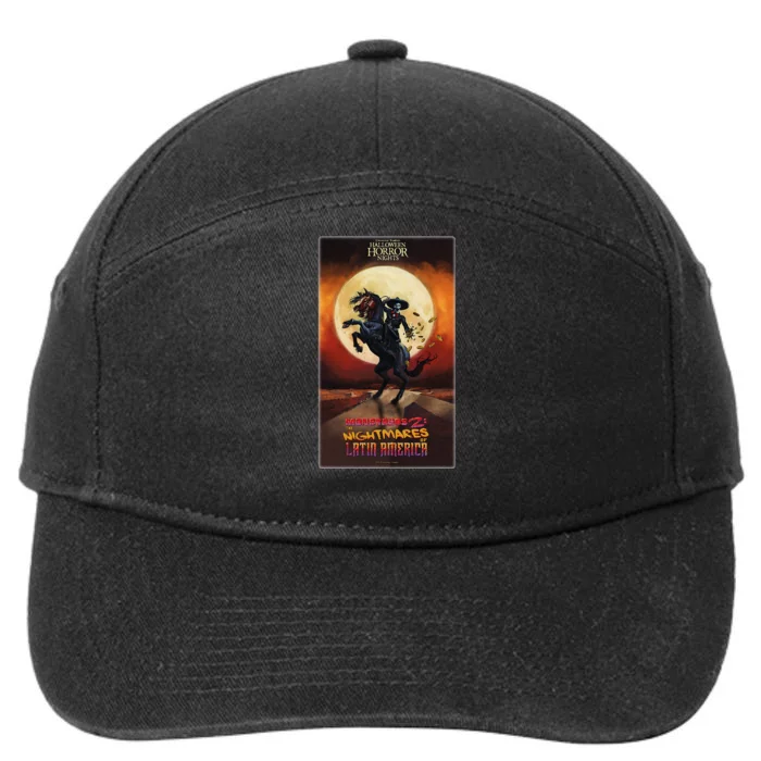 Hhn Monstruos 2 The Nightmares Of Latin America 7-Panel Snapback Hat