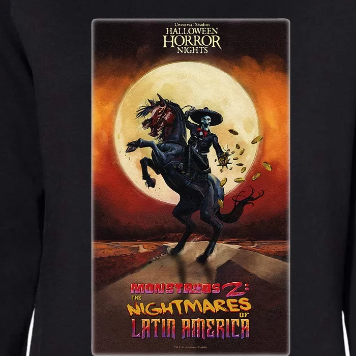 Hhn Monstruos 2 The Nightmares Of Latin America Womens California Wash Sweatshirt