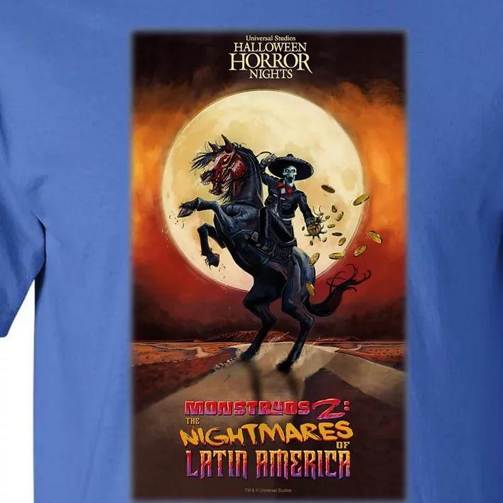 Hhn Monstruos 2: The Nightmares Of Latin America Halloween Horror Nights Tall T-Shirt