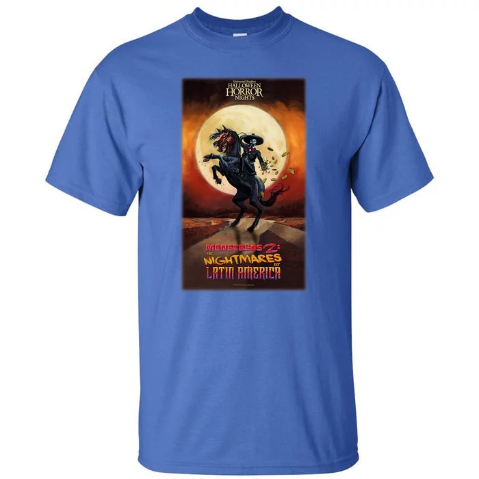 Hhn Monstruos 2: The Nightmares Of Latin America Halloween Horror Nights Tall T-Shirt