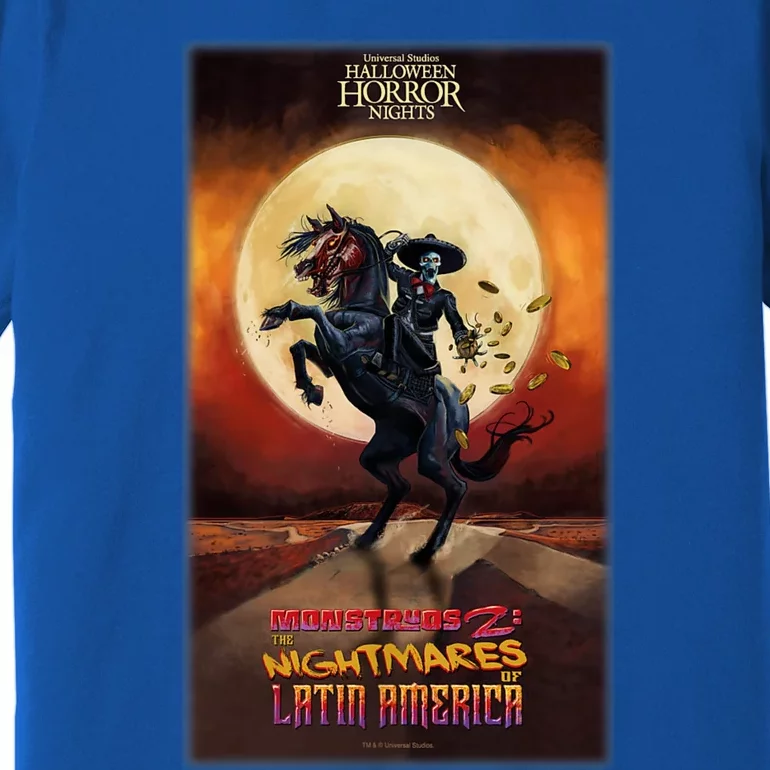 Hhn Monstruos 2: The Nightmares Of Latin America Halloween Horror Nights Premium T-Shirt