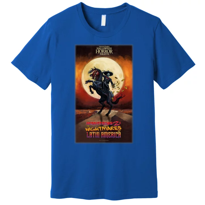 Hhn Monstruos 2: The Nightmares Of Latin America Halloween Horror Nights Premium T-Shirt