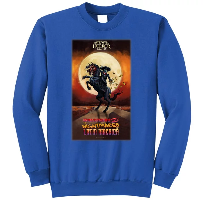 Hhn Monstruos 2: The Nightmares Of Latin America Halloween Horror Nights Tall Sweatshirt