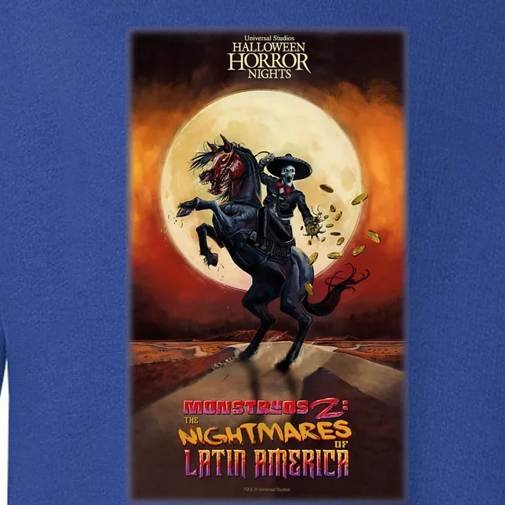 Hhn Monstruos 2: The Nightmares Of Latin America Halloween Horror Nights Toddler Sweatshirt