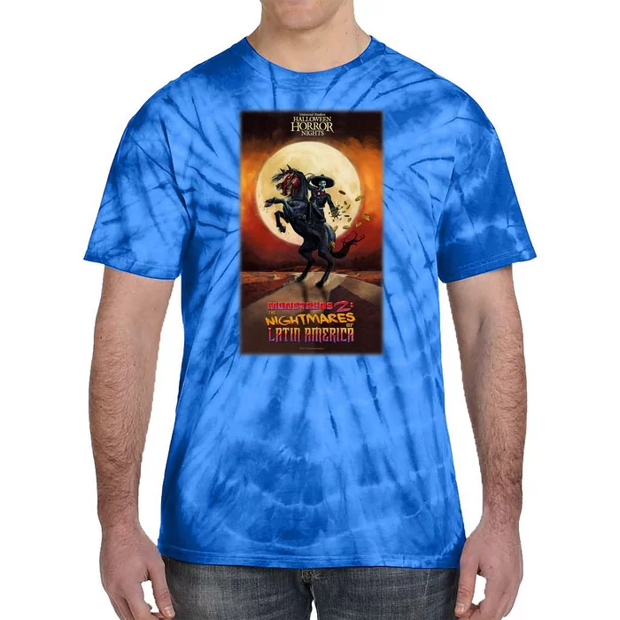 Hhn Monstruos 2: The Nightmares Of Latin America Halloween Horror Nights Tie-Dye T-Shirt