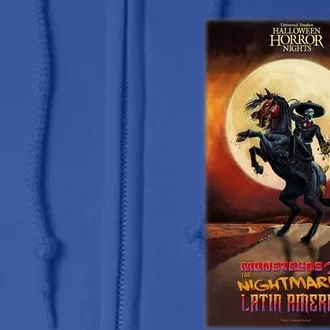 Hhn Monstruos 2: The Nightmares Of Latin America Halloween Horror Nights Full Zip Hoodie