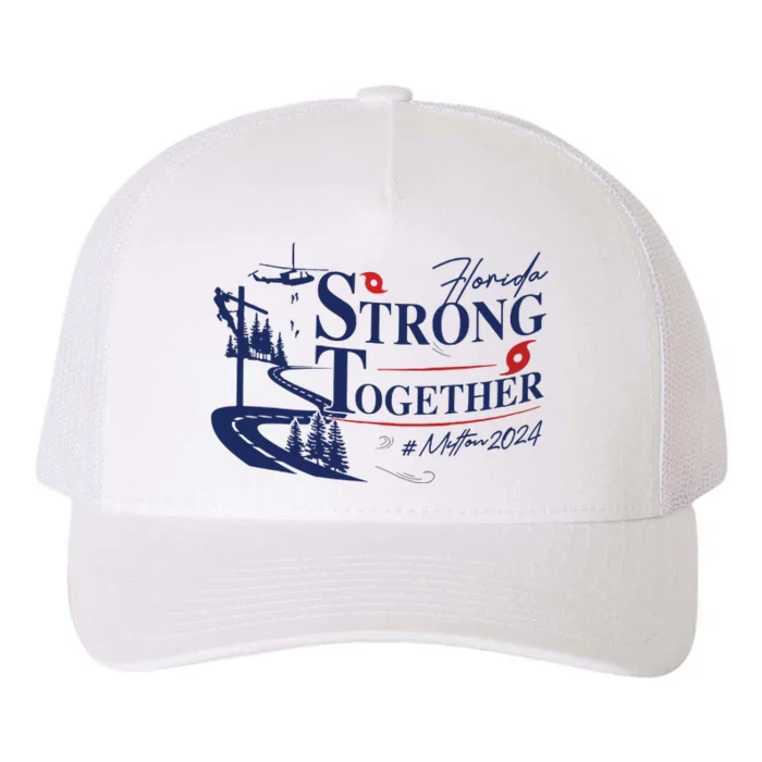 Hurricane Milton 2024 Florida Survivor Yupoong Adult 5-Panel Trucker Hat