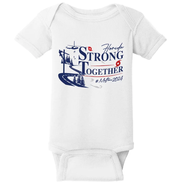 Hurricane Milton 2024 Florida Survivor Baby Bodysuit