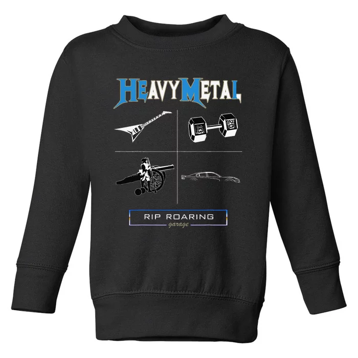 Heavy Metal 4dr Toddler Sweatshirt