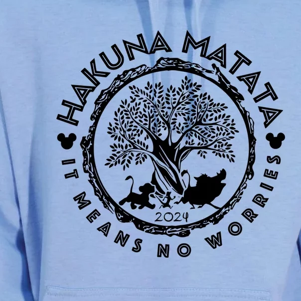 H.A.K.U.N.A M.A.T.A.T.A Animal Kingdom Lion King Unisex Surf Hoodie