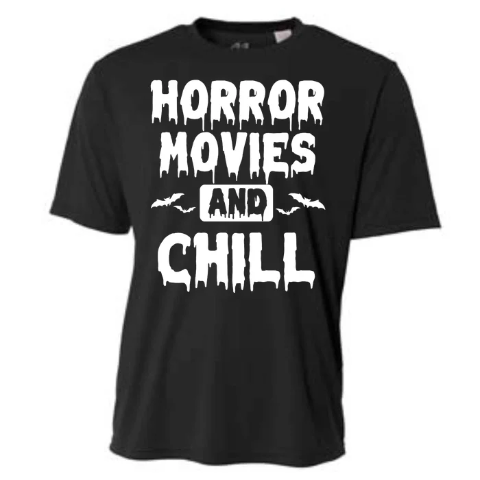 Horror Movies And Chill Cooling Performance Crew T-Shirt