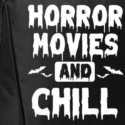 Horror Movies And Chill City Backpack