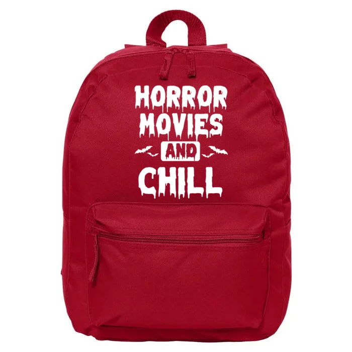 Horror Movies And Chill 16 in Basic Backpack