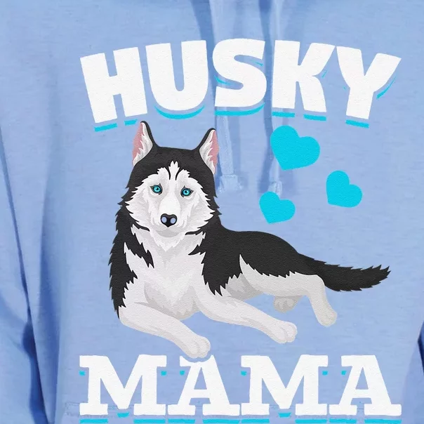 Husky Mama Animal Pet Mom Mothers Day Dog Lover Husky Unisex Surf Hoodie