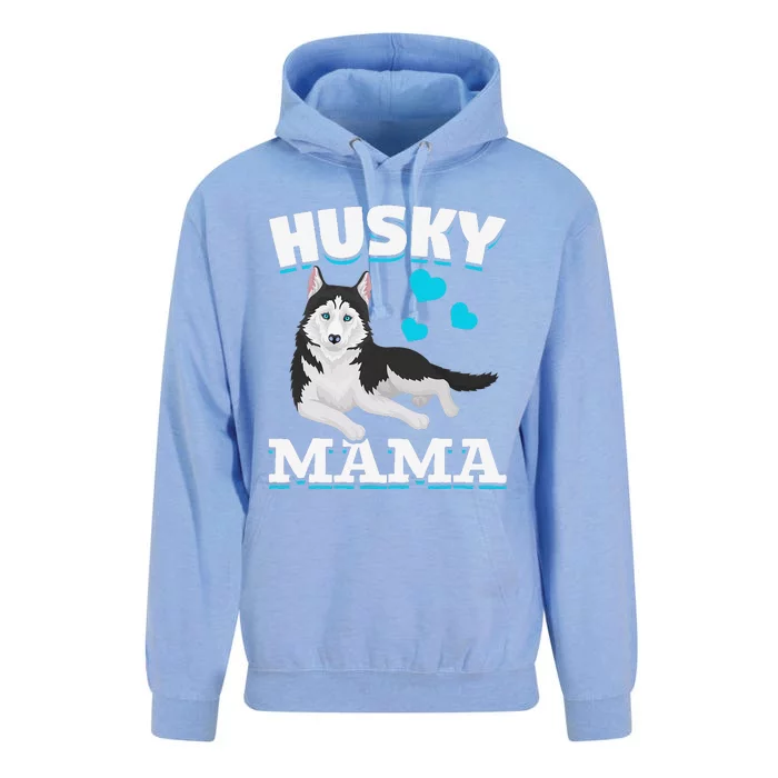 Husky Mama Animal Pet Mom Mothers Day Dog Lover Husky Unisex Surf Hoodie