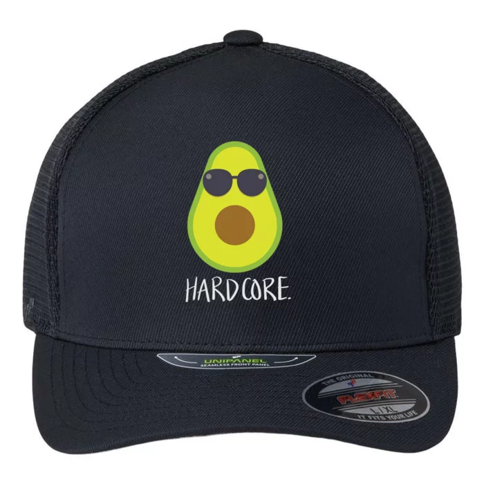 Hardcore Mexican Avocado Gangster Flexfit Unipanel Trucker Cap