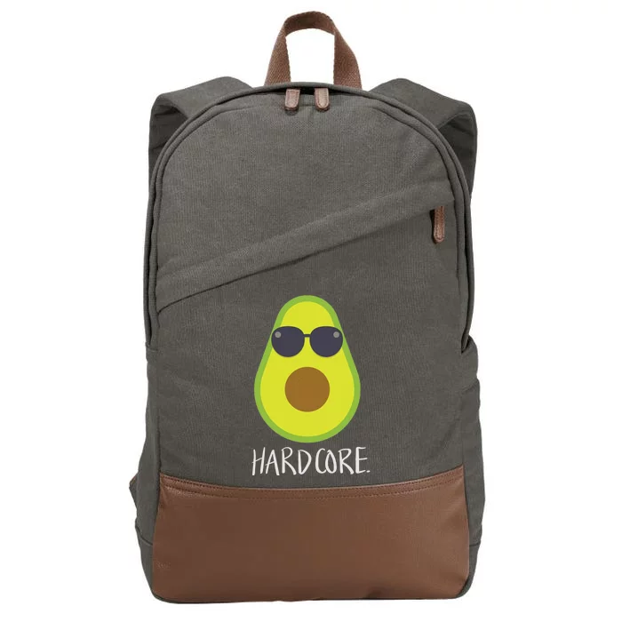 Hardcore Mexican Avocado Gangster Cotton Canvas Backpack