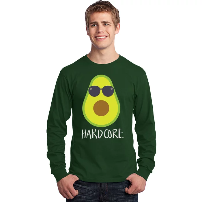 Hardcore Mexican Avocado Gangster Long Sleeve Shirt