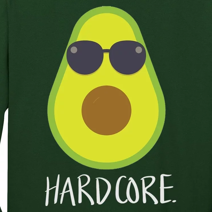 Hardcore Mexican Avocado Gangster Long Sleeve Shirt