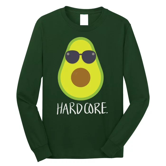 Hardcore Mexican Avocado Gangster Long Sleeve Shirt