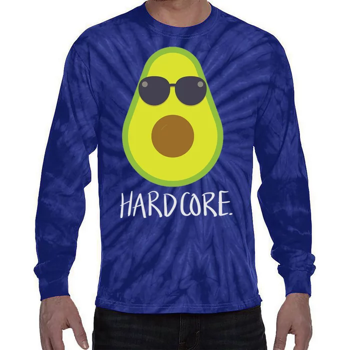 Hardcore Mexican Avocado Gangster Tie-Dye Long Sleeve Shirt