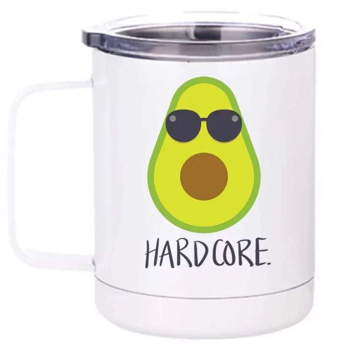 Hardcore Mexican Avocado Gangster Front & Back 12oz Stainless Steel Tumbler Cup