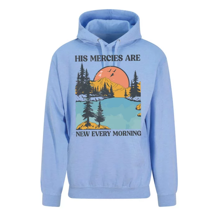 His Mercies Are New Every Morning Unisex Surf Hoodie