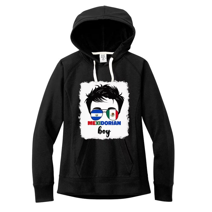 Half Mexican And Salvadorian Mexico El Salvador Women's Fleece Hoodie