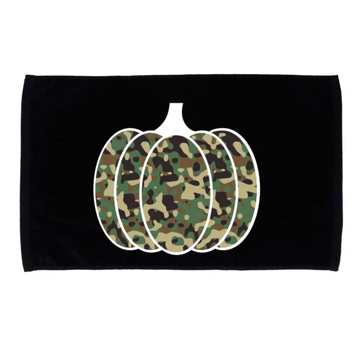 Hunting Mom And Son Matching Camo Pumpkin Autumn Great Gift Microfiber Hand Towel