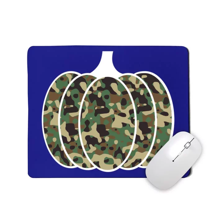 Hunting Mom And Son Matching Camo Pumpkin Autumn Great Gift Mousepad